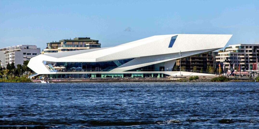 Eye Filmmuseum Ijpromenade Amsterdam Netherlands