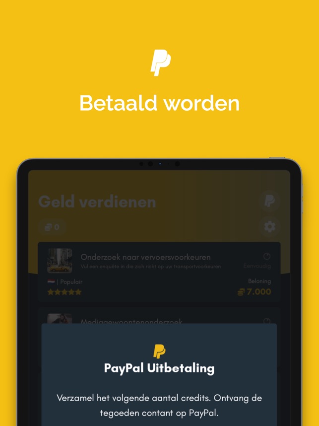 Geld Verdienen Direct Uitbetaald