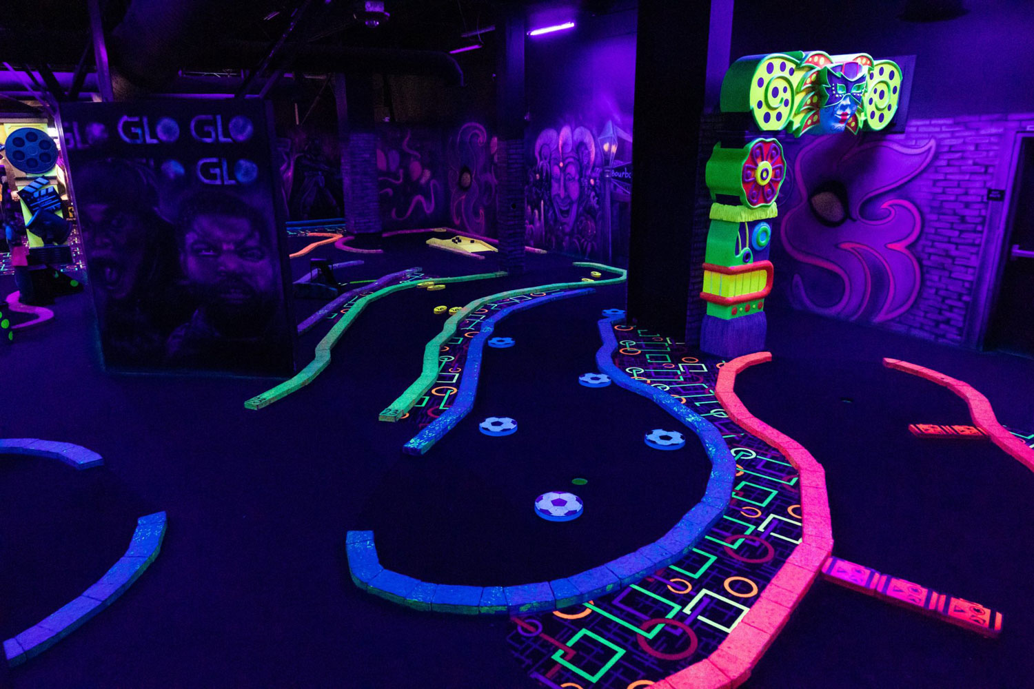Glow In The Dark Golf