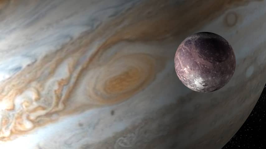 Grootste Maan Van Ons Zonnestelsel