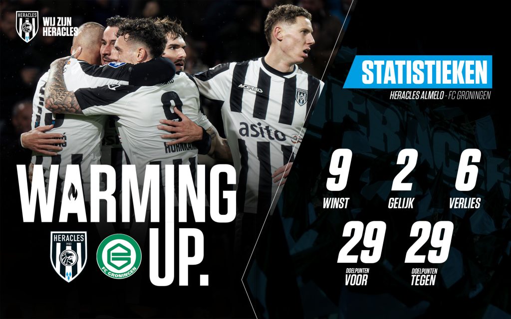Heracles - Fc Groningen Statistieken