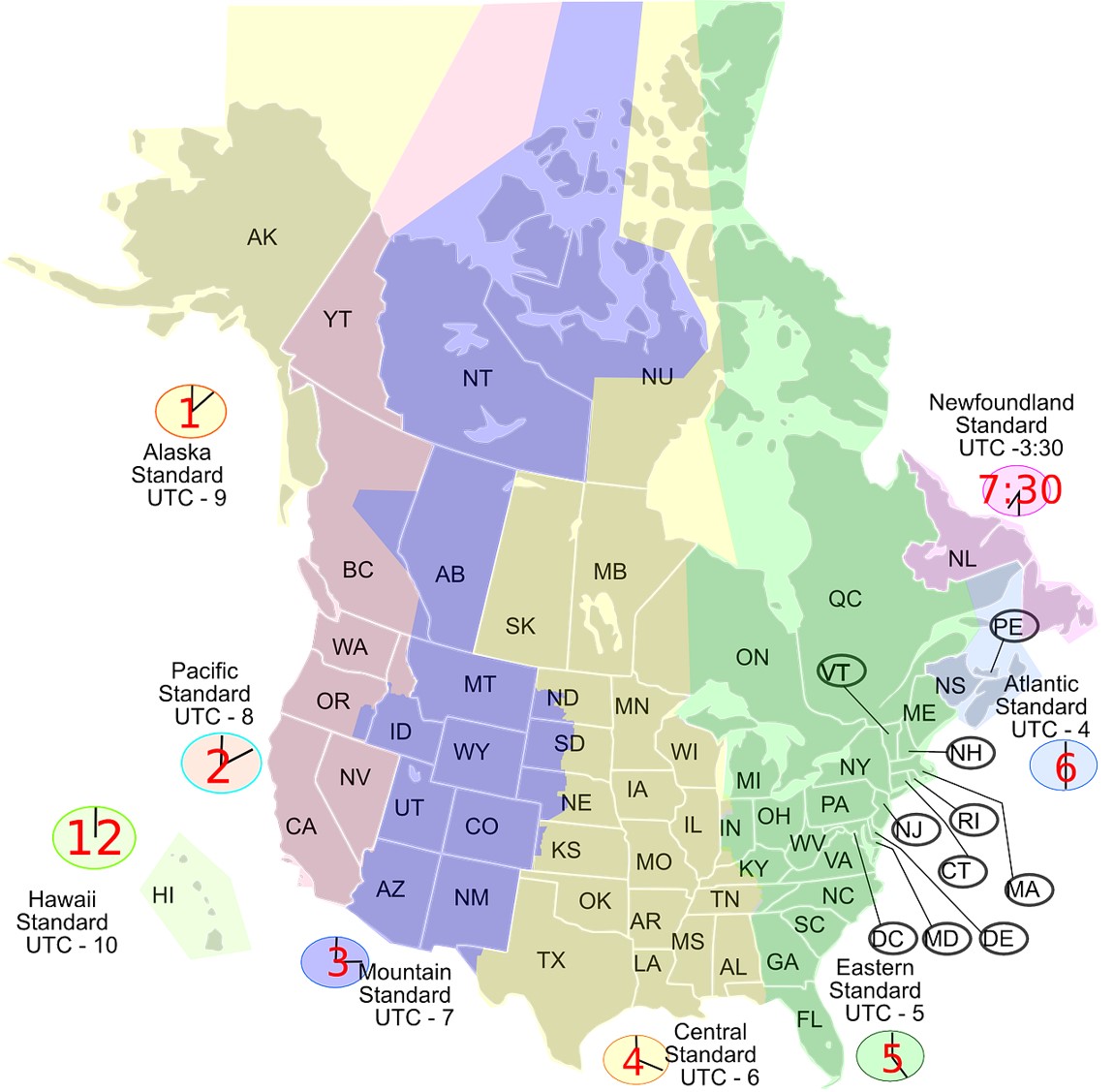 Hoe Laat Is Het In Amerika Texas