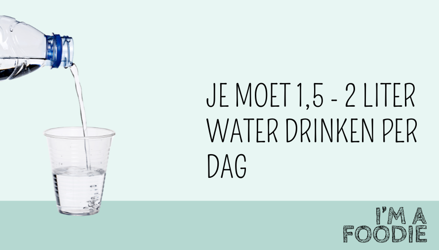 Hoeveel Water Drinken Per Dag