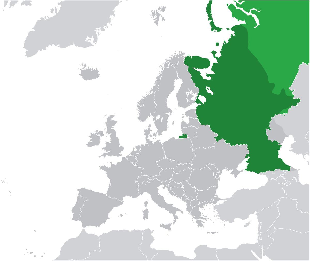 Is Rusland In Europa
