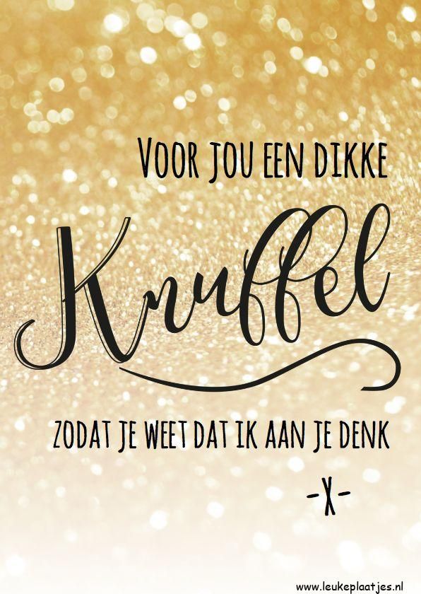 Knuffel Denk Aan Je
