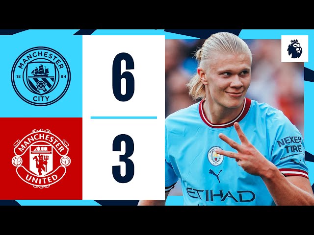 Man City Vs Man United 6-3