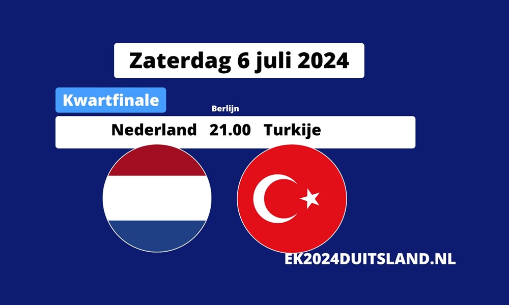 Nederland Turkije EK 2024
