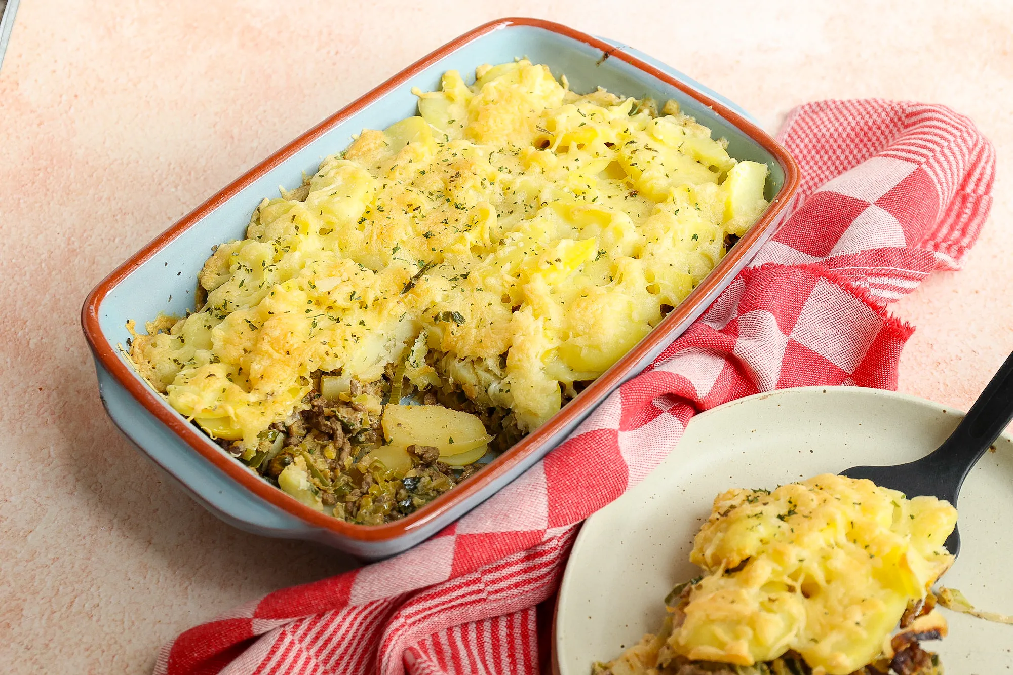 Ovenschotel Met Prei En Gehakt