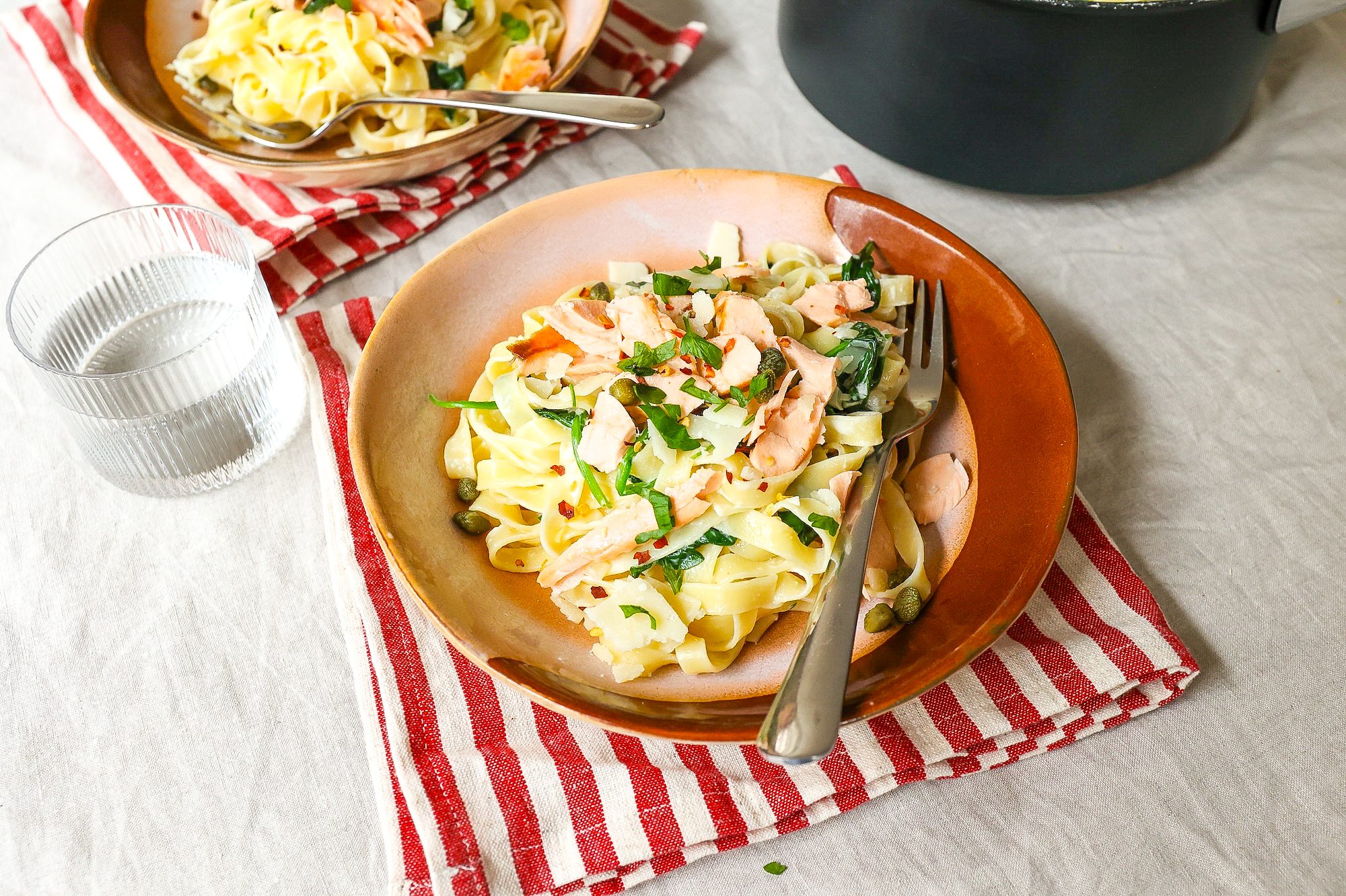 Pasta Met Zalm En Roomsaus