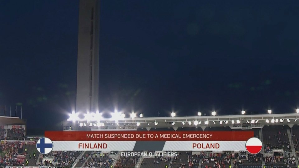 Poland Finland Suspended