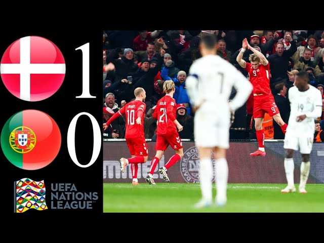 Portugees Voetbalelftal - Deens Voetbalelftal Tijdlijn