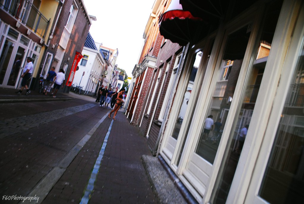 Red Light District In Groningen