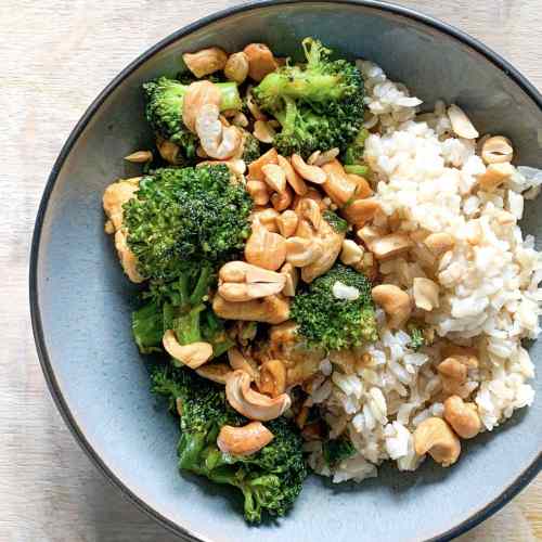Rijst Met Kip En Broccoli