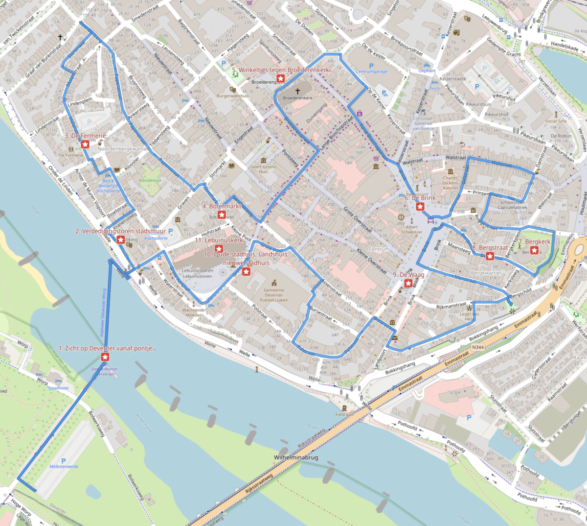 Stadswandeling Deventer