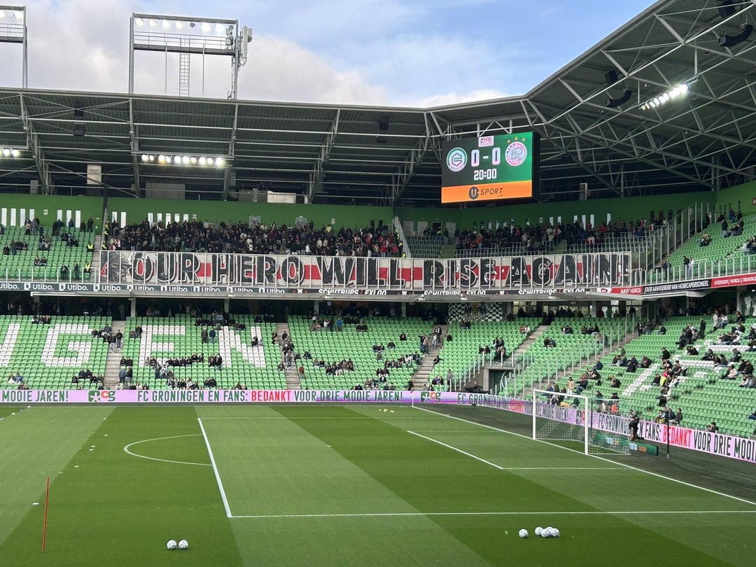 Stand Ajax - Fc Groningen