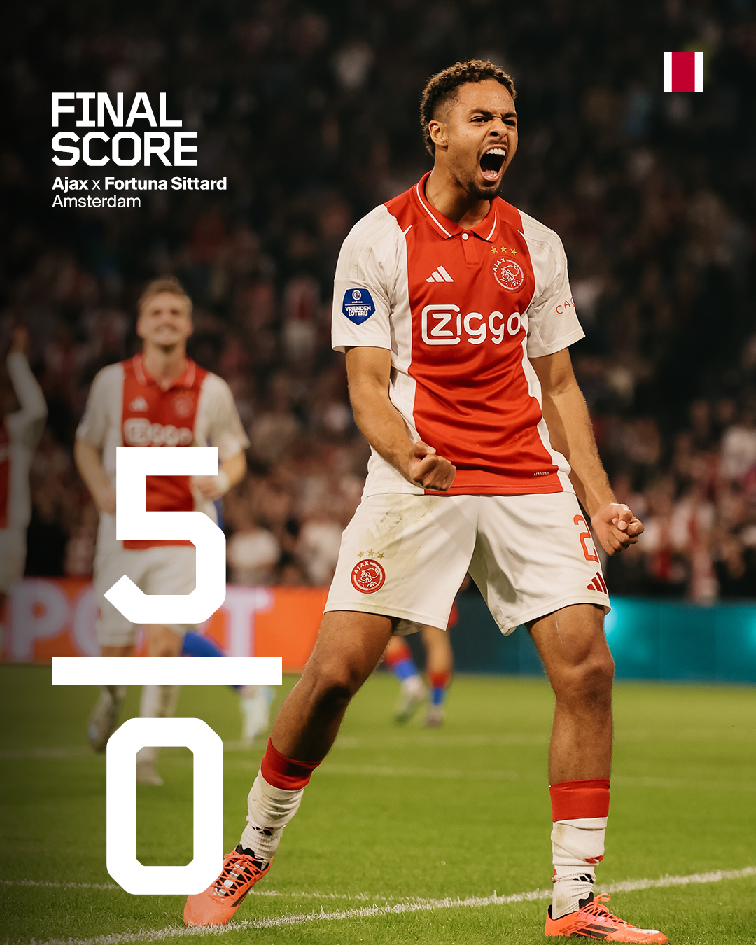 Stand Ajax - Fortuna Sittard