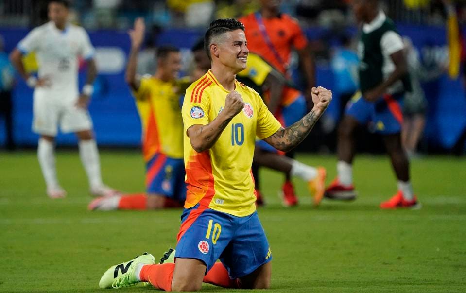 Stand Argentijns Voetbalelftal - Colombiaans Voetbalelftal