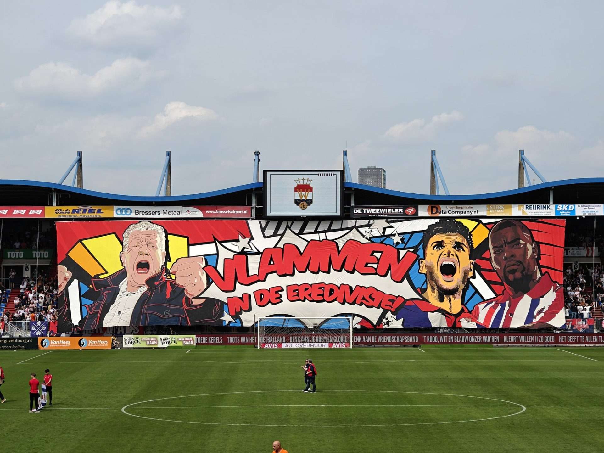 Stand Go Ahead Eagles - Willem Ii