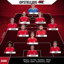 Tottenham - Az Alkmaar Opstellingen
