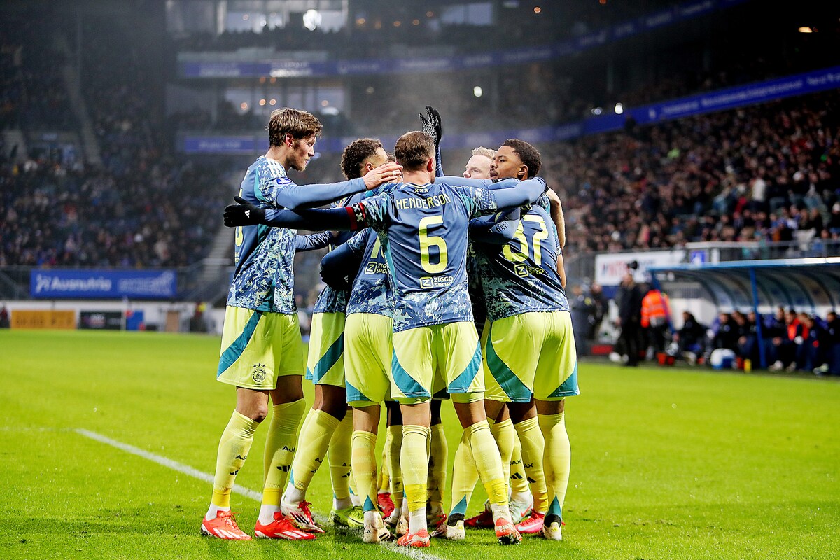 Uitslagen Heerenveen Ajax