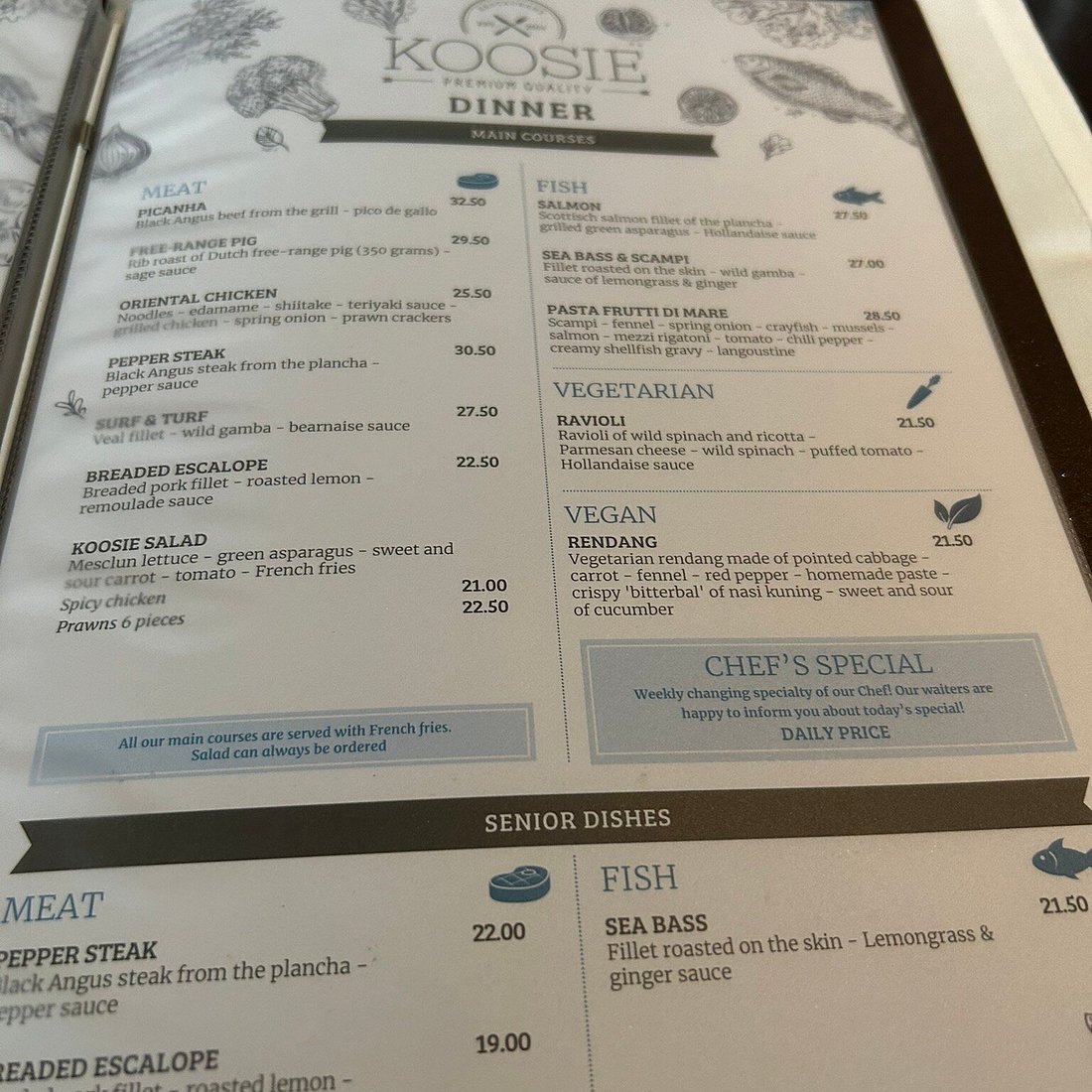 Van Der Valk In Uden Menu