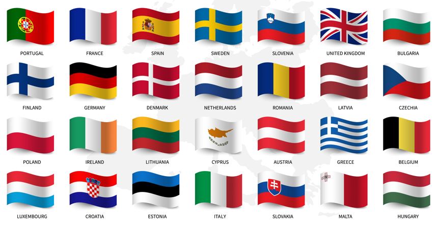 Vlaggen Met Rood Wit Blauw