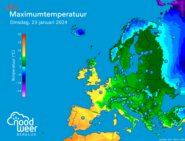 Weer In Europa Voor 14 Dagen