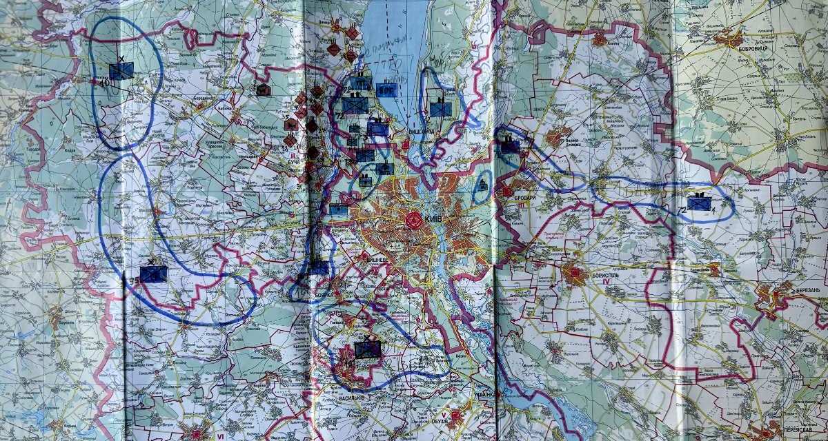 Battle Of Kyiv Map