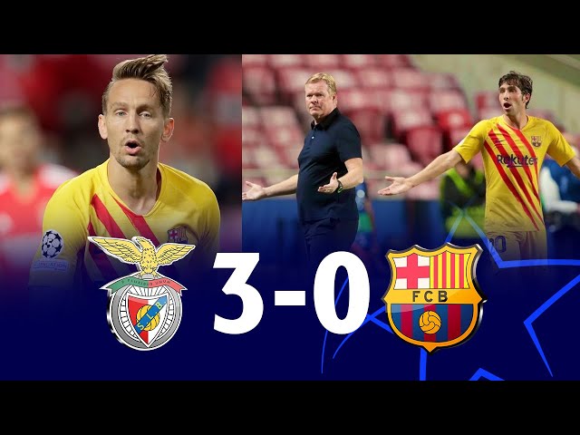 Benfica Vs Barcelona 3-0