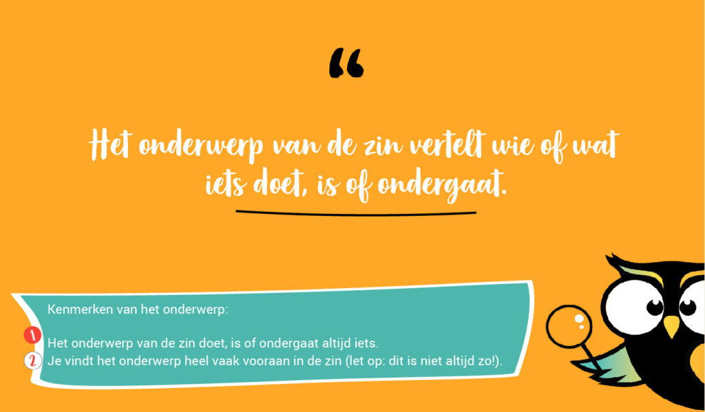 Hoe Vind Je Het Onderwerp