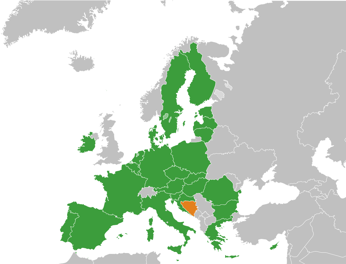 Is Bosnia And Herzegovina Part Of The EU