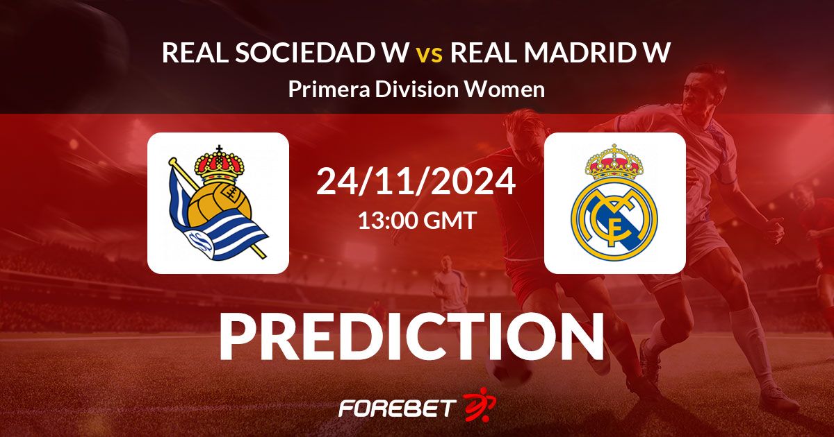 Real Madrid W Vs Real Sociedad W Prediction