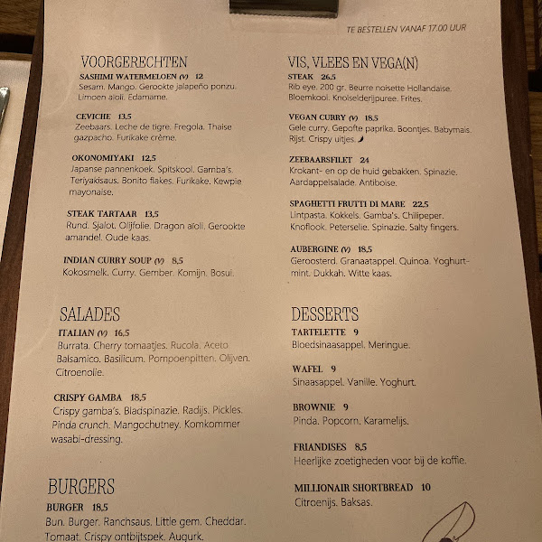 Restaurant Lot En De Walvis Prices