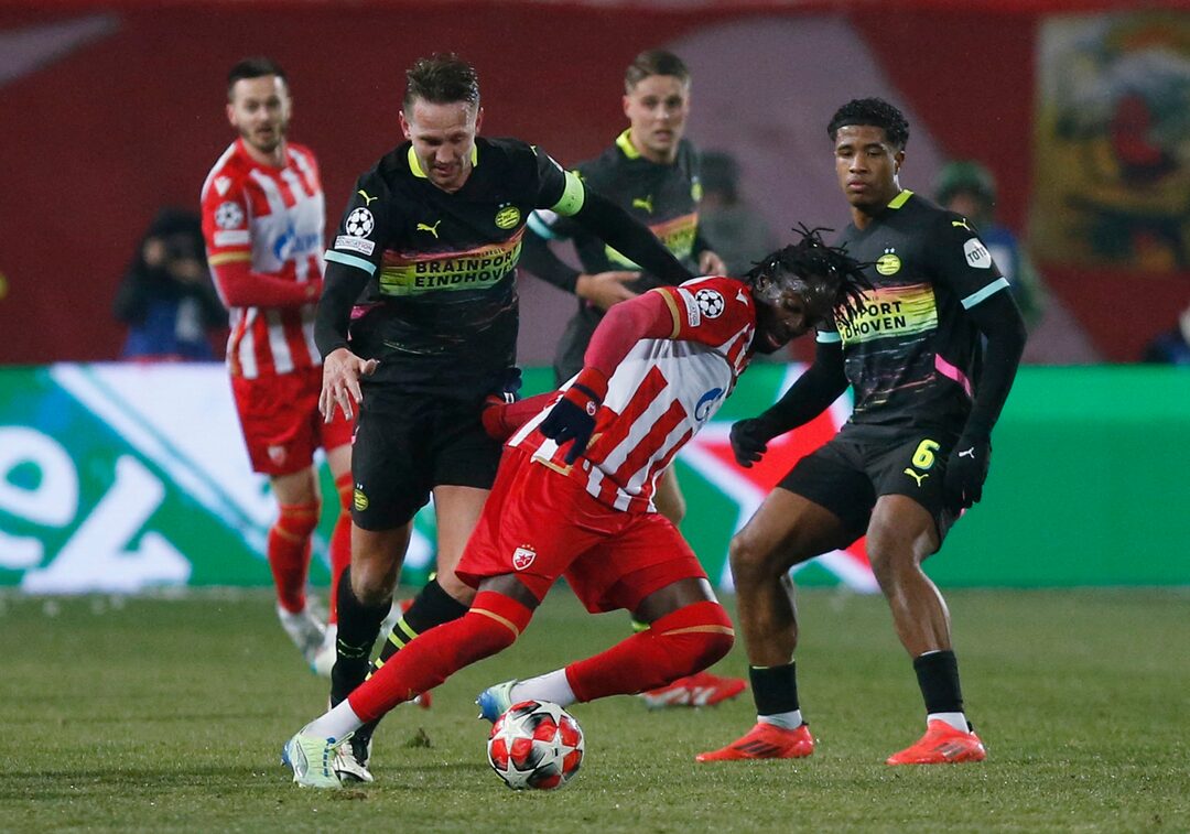 Rode Ster Belgrado Psv Score
