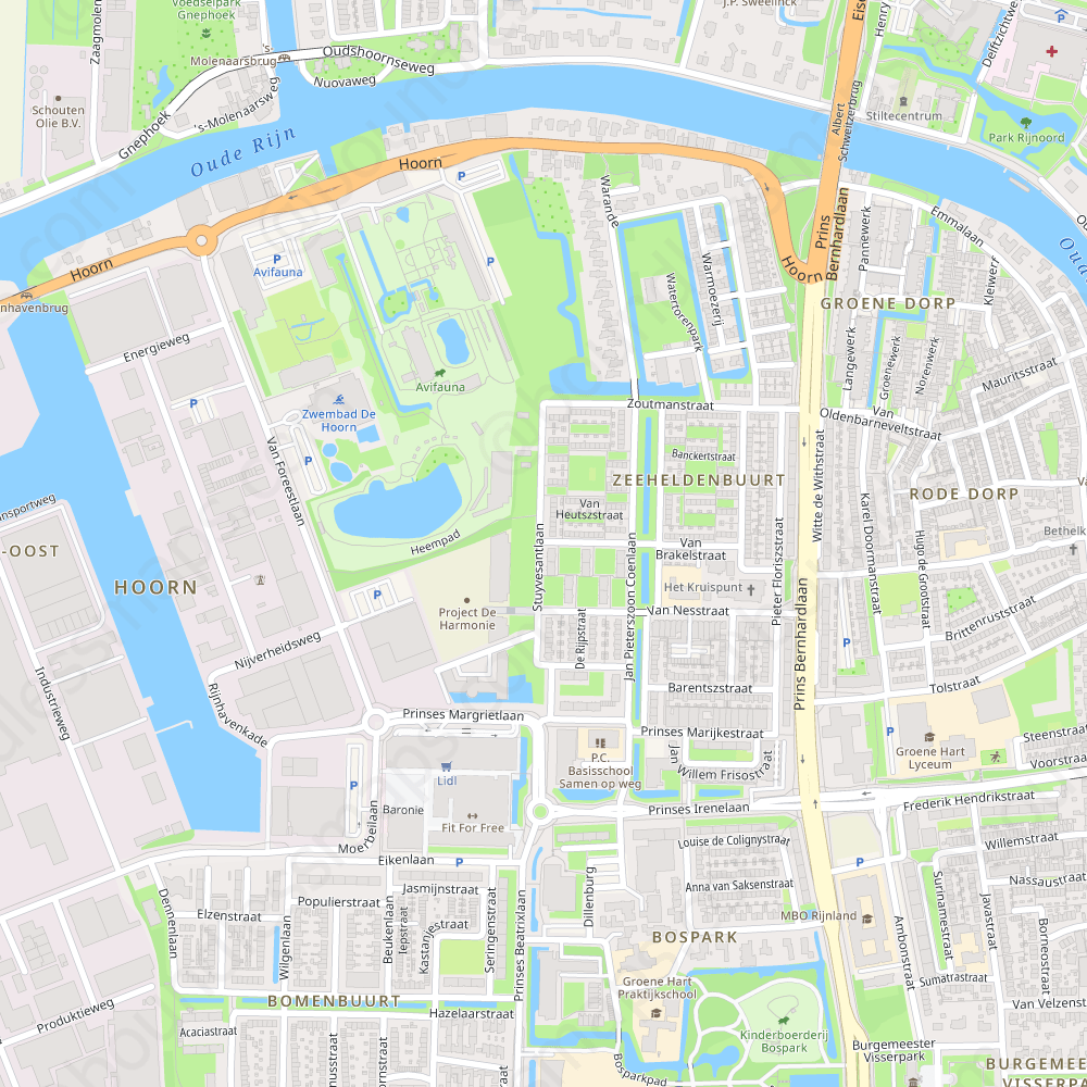 Alphen Aan Den Rijn Maps