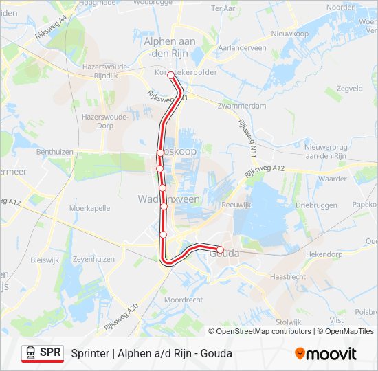 Alphen Aan Den Rijn Route