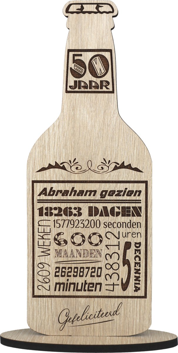 Cadeau Voor Man 50 Jaar Origineel