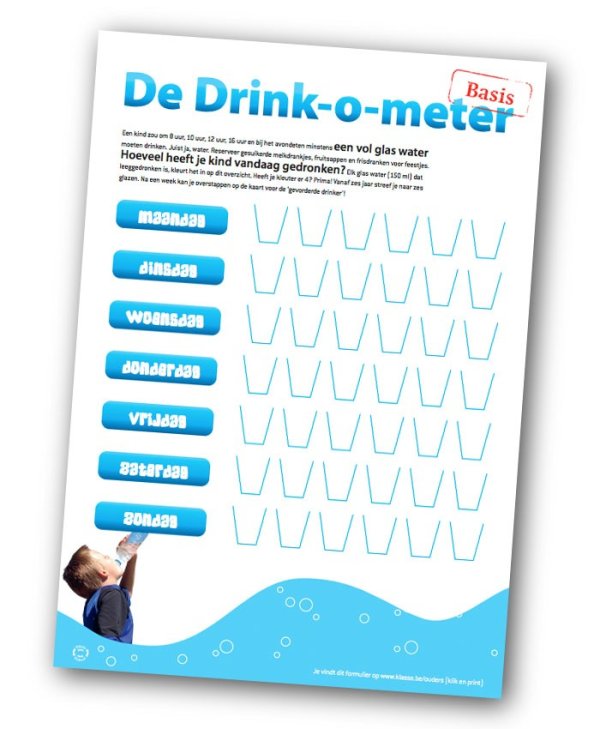 Hoeveel Water Per Dag Drinken Kind