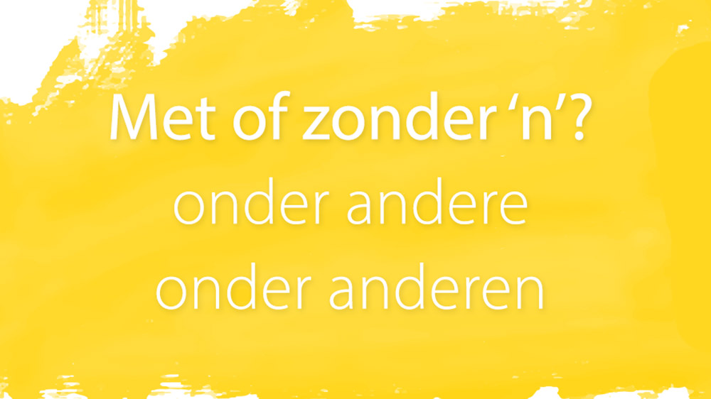 Onder Andere Betekenis