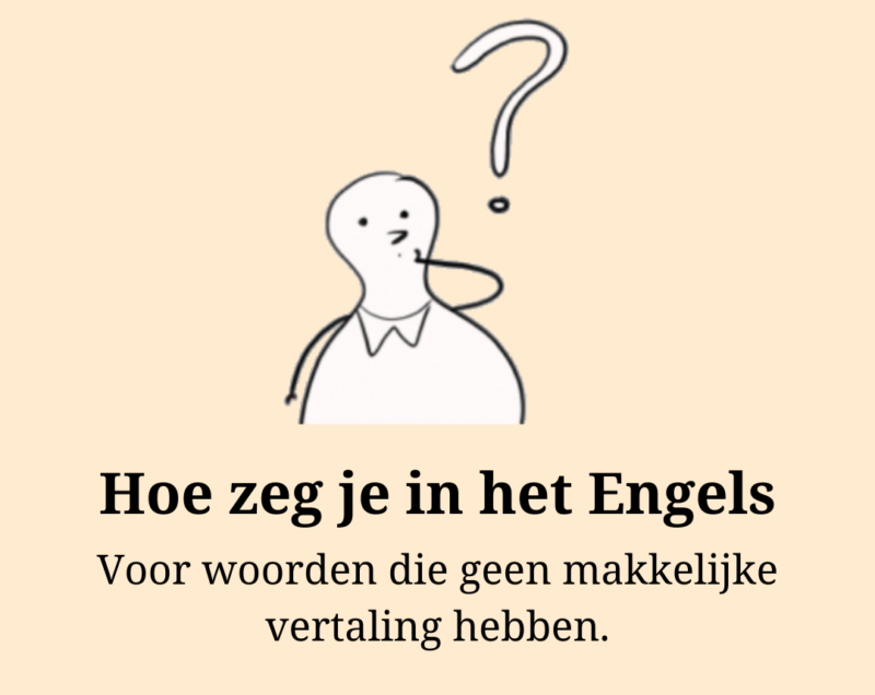 Onder Andere In Het Engels Meaning
