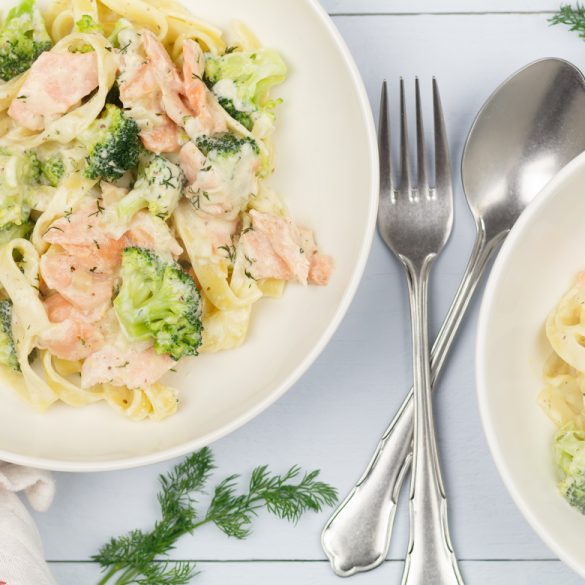 Pasta Met Zalm En Broccoli