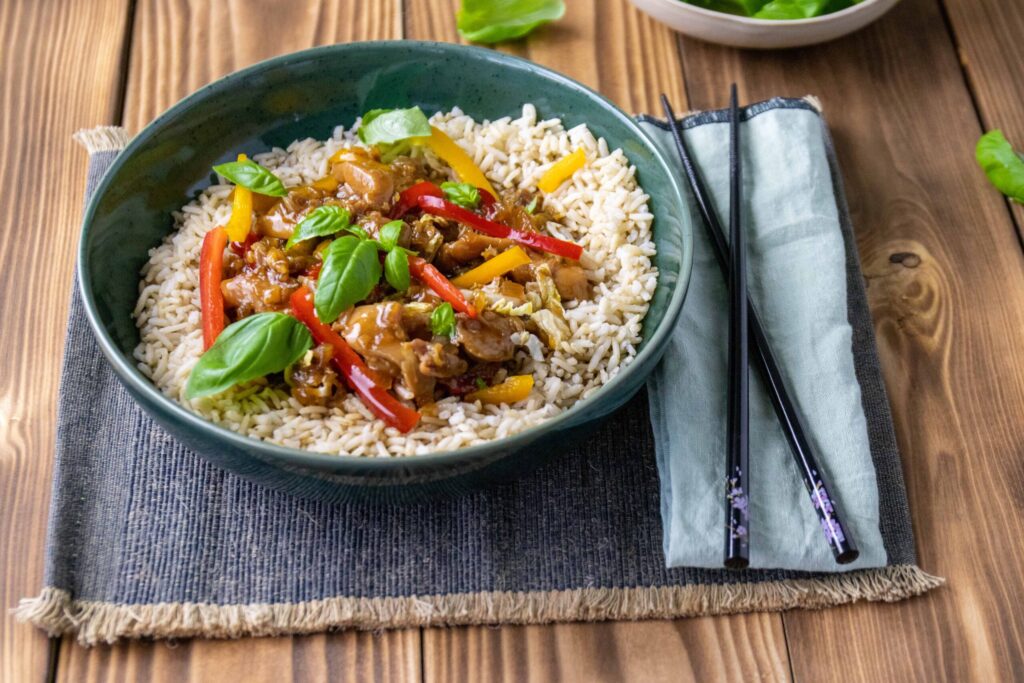 Rijst Met Kip En Groenten Gezond