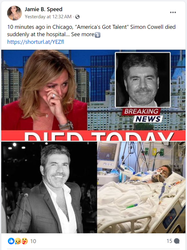 Simon Cowell Sad News
