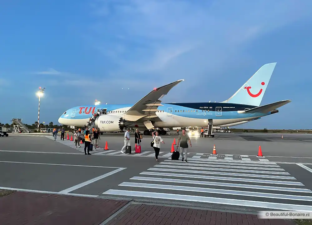 Vliegtijd Bonaire TUI