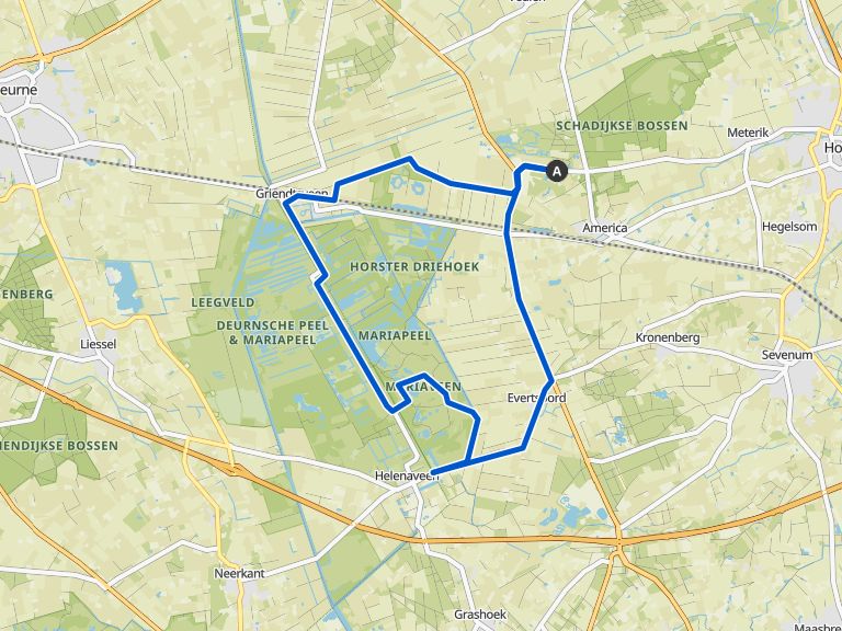 Center Parcs Limburgse Peel Map