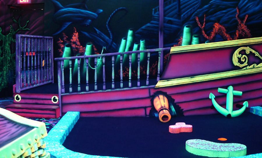 Glow In The Dark Mini Golf Pigeon Forge