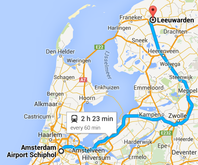 Leeuwarden To Amsterdam