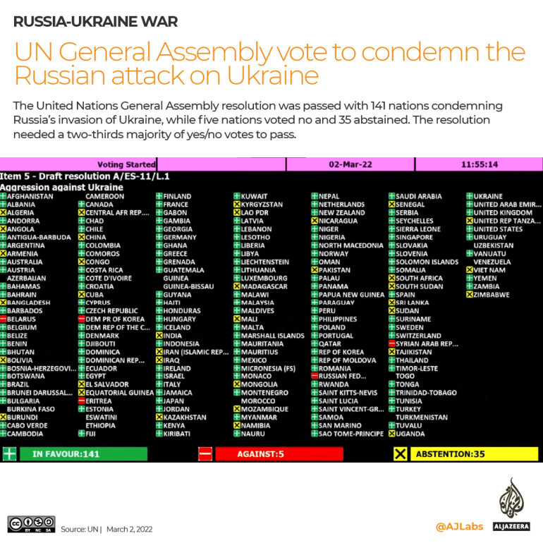 NATO Vote On Ukraine Results