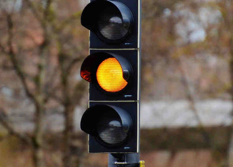 Oranje Verkeerslicht