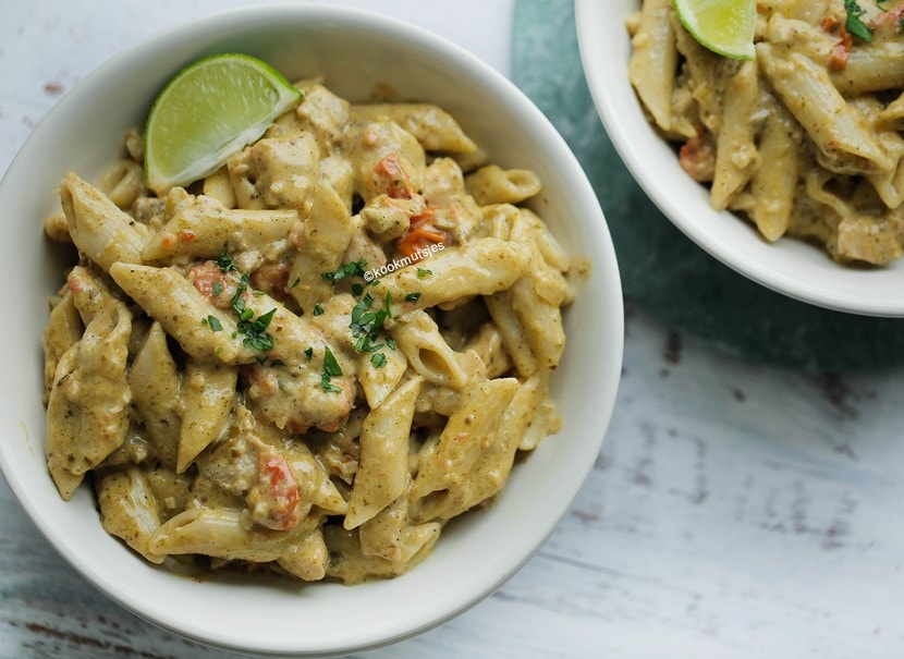 Pasta Met Kip En Pesto
